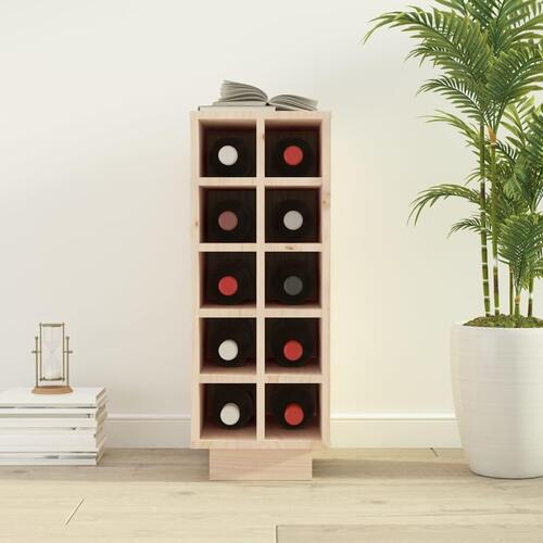 Vinreol 23x34x61 cm massivt fyrretræ