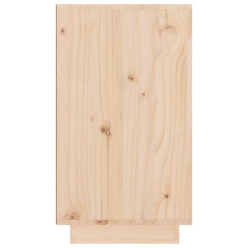 Vinreol 23x34x61 cm massivt fyrretræ