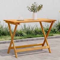 Foldbart havebord 90x52,5x65 cm massivt akacietræ