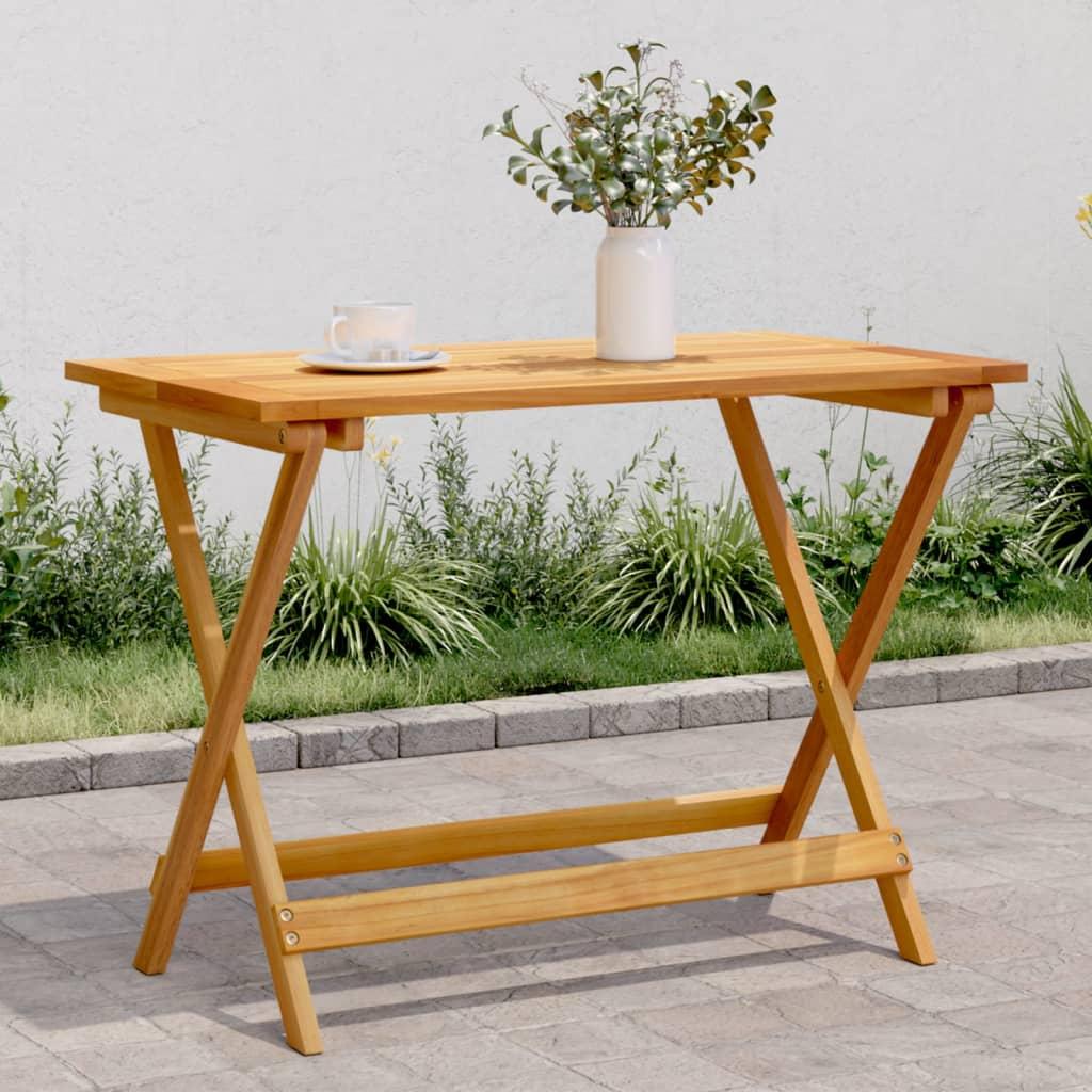 Foldbart havebord 90x52,5x65 cm massivt akacietræ