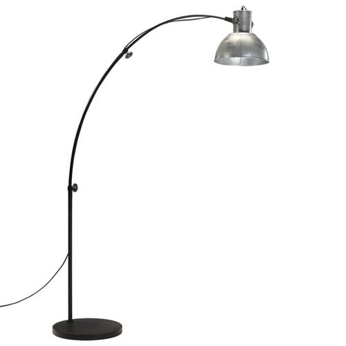 Gulvlampe 150 cm 25 W E27 vintagesølv