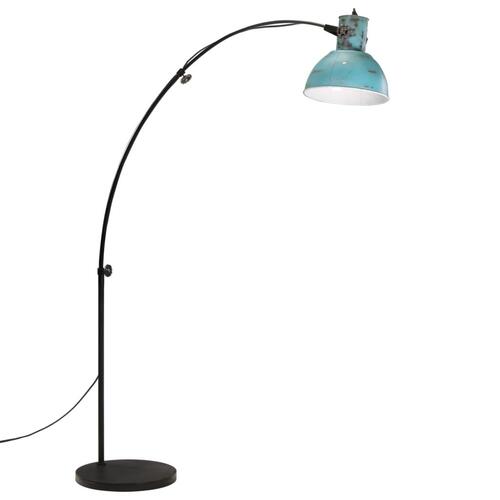 Gulvlampe 25 W 150 cm E27 rustik blå