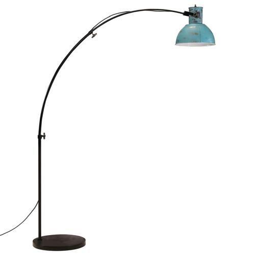 Gulvlampe 25 W 150 cm E27 rustik blå