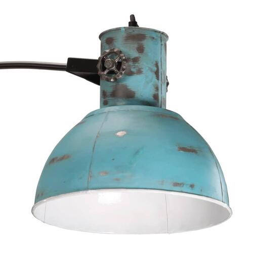 Gulvlampe 25 W 150 cm E27 rustik blå