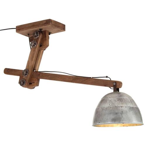 Loftlampe 105x30x65-108 cm 25 W E27 vintagesølv