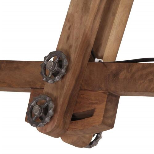 Loftlampe 105x30x65-108 cm 25 W E27 vintagesølv
