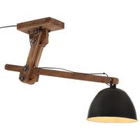 Loftlampe 105x30x65-108 cm 25 W E27 sort