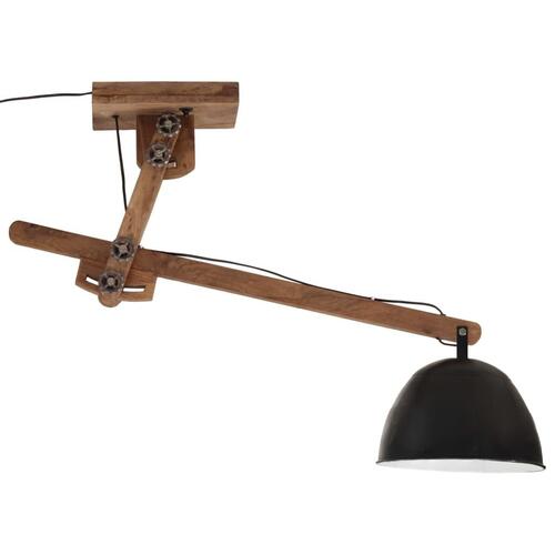 Loftlampe 105x30x65-108 cm 25 W E27 sort
