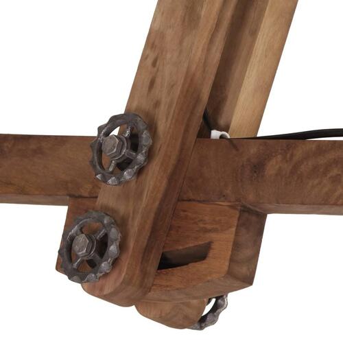 Loftlampe 105x30x65-108 cm 25 W E27 sort