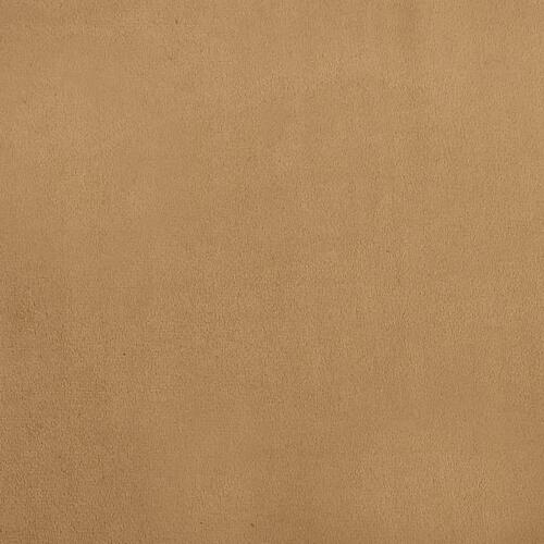 Hundeseng 70x45x30 cm velour brun
