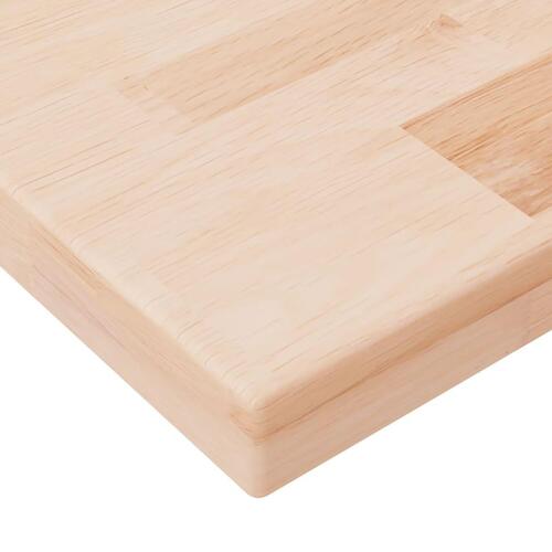 Hyldeplade 60x20x2,5 cm ubehandlet massivt egetræ