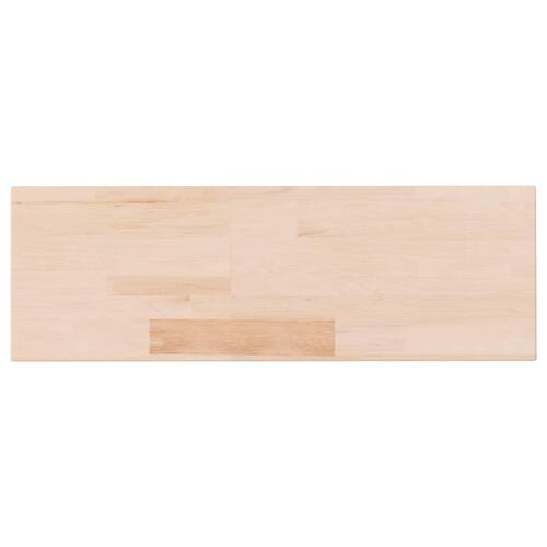 Hyldeplade 60x20x4 cm ubehandlet massivt egetræ