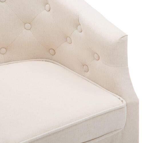 Lænestol stof beige