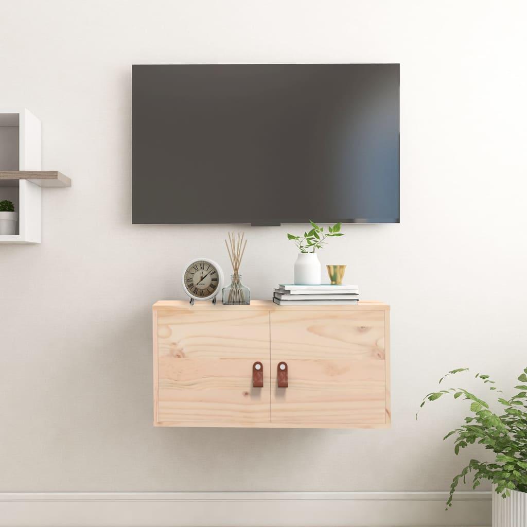 Vægskab 60x30x30 cm massivt fyrretræ