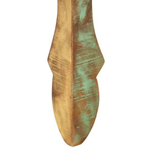 Spisebord 110x52x76 cm massivt genbrugstræ