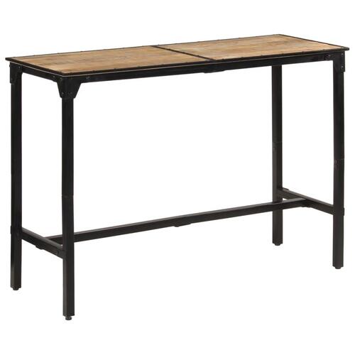 Barbord 150x55x107 cm massivt ru mangotræ