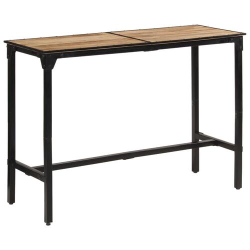 Barbord 150x55x107 cm massivt ru mangotræ
