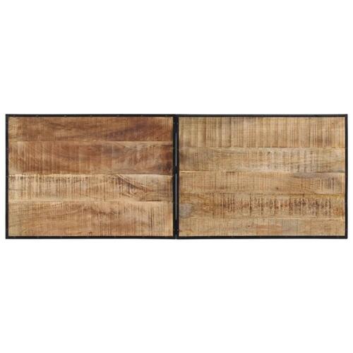 Barbord 150x55x107 cm massivt ru mangotræ