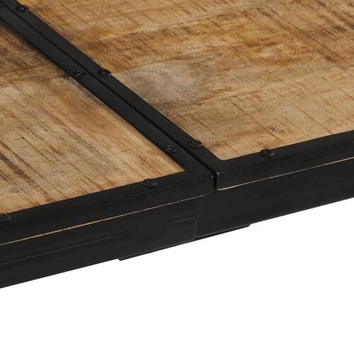 Barbord 150x55x107 cm massivt ru mangotræ