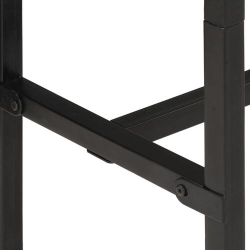 Barbord 150x55x107 cm massivt ru mangotræ