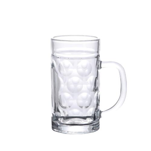 Ølglas 6 stk. med håndtag 500 ml