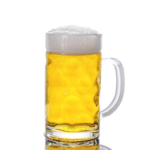 Ølglas 6 stk. med håndtag 500 ml