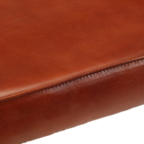 Barstole 2 stk. 40x29,5x53 cm mørkebrun