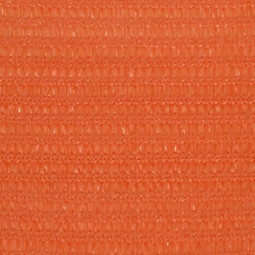 Solsejl 4 x 5 m 160 g/m² HDPE rektangulær orange