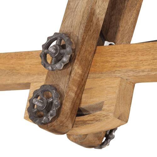 Loftlampe 105x30x65-108 25 W E27 patineret blå