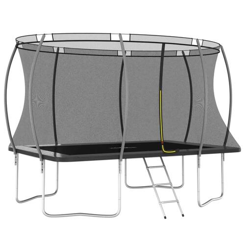Trampolinsæt 335x244x90 cm 150 kg rektangulær