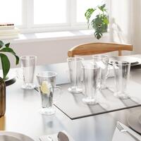 Latteglas med håndtag 6 stk. 250 ml