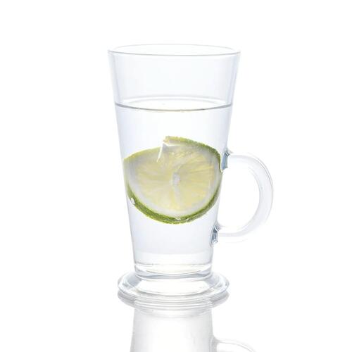 Latteglas med håndtag 6 stk. 250 ml