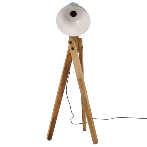 Gulvlampe 45x45x120 cm 25 W E27 rustik blå