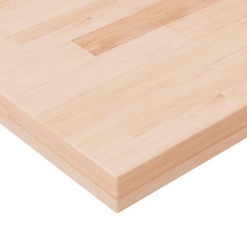 Hyldeplade 100x20x4 cm ubehandlet massivt egetræ