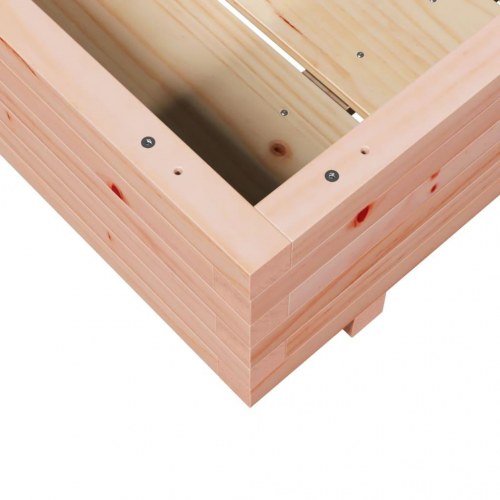 Plantekasse 90x90x26,5 cm massivt douglasgran