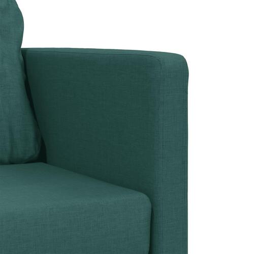 2-i-1 sovesofa 112x174x55 cm stof mørkegrøn