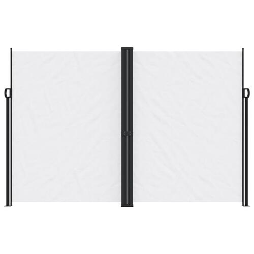 Sammenrullelig sidemarkise 220x600 cm hvid