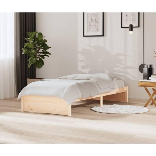 Sengeramme 90x200 cm massivt træ