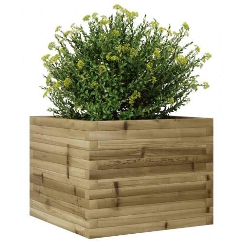 Plantekasse 60x60x45,5 cm imprægneret fyrretræ
