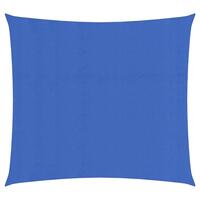 Solsejl 2x2 m 160 g/m² HDPE blå