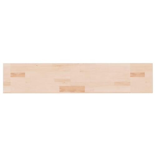 Hyldeplade 100x20x2,5 cm ubehandlet massivt egetræ