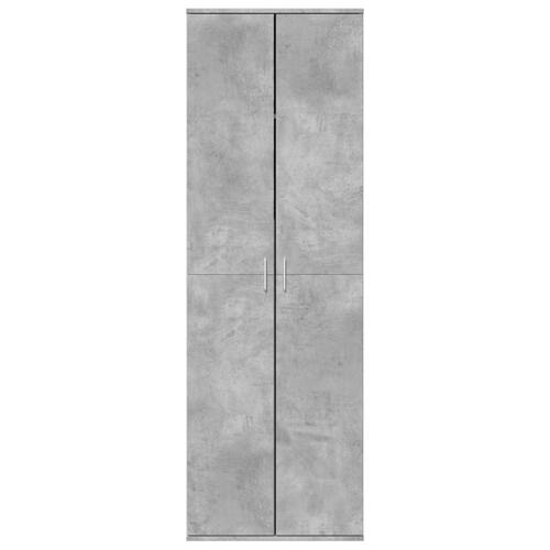 Højskab 60x35x180 cm konstrueret træ betongrå
