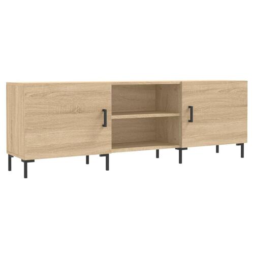 Tv-bord 150x30x50 cm konstrueret træ sonoma-eg