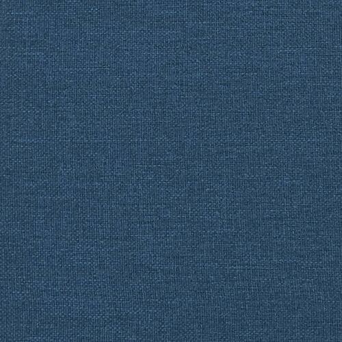 2-i-1 sovesofa 112x174x55 cm stof blå