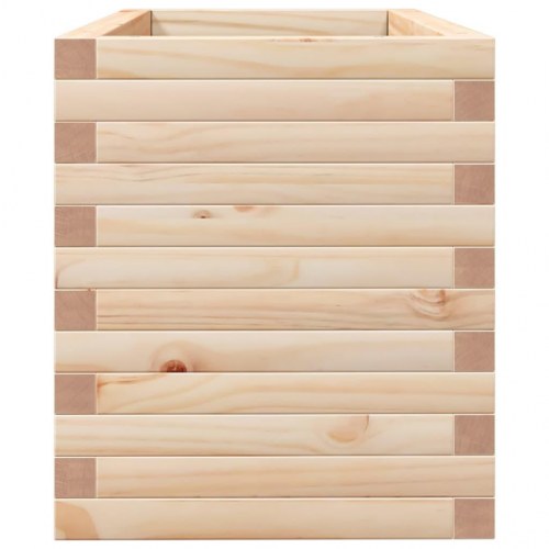 Plantekasse i massivt fyrretræ 90 x 40 x 45,5 cm