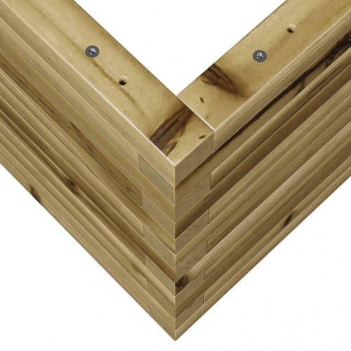 Plantekasse 110x40x45,5 cm imprægneret fyrretræ