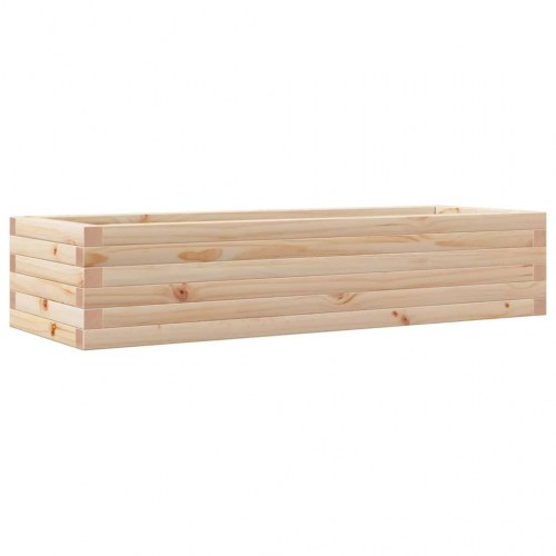 Plantekasse 110x40x23 cm massivt fyrretræ