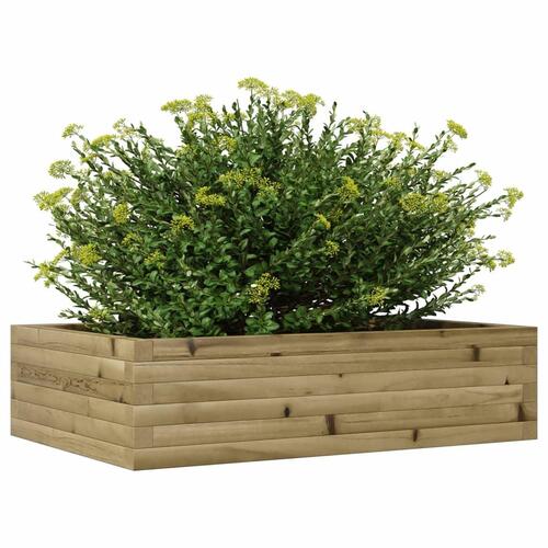 Plantekasse 90x60x23 cm imprægneret fyrretræ