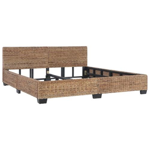 Sengestel 180 x 200 cm naturlig rattan