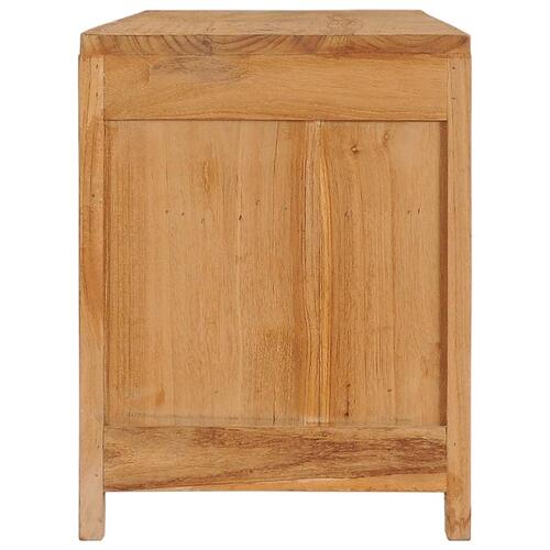 Tv-bord 120x30x40 cm massivt teaktræ
